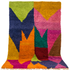 Tapis palette couleur Moderne Amazigh