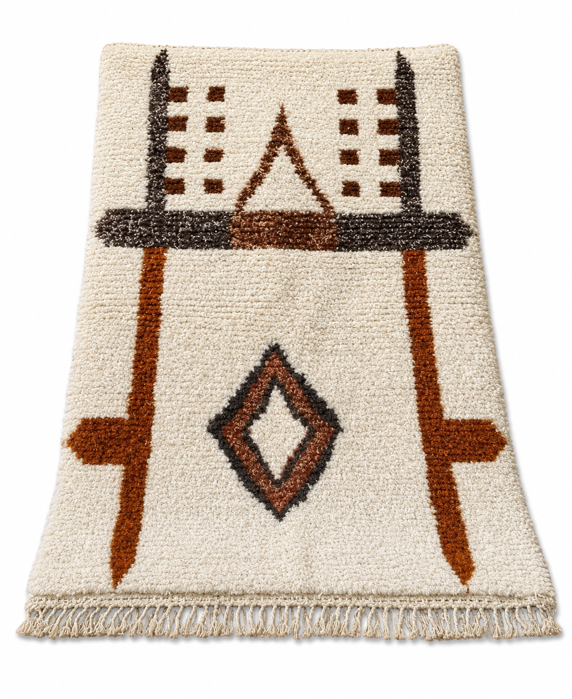 Tapis Motif Moderne Amazigh